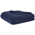 Fleecedecke Trendix ca. 130x180cm - Dunkelblau, Textil (130/180cm) - MÖMAX modern living