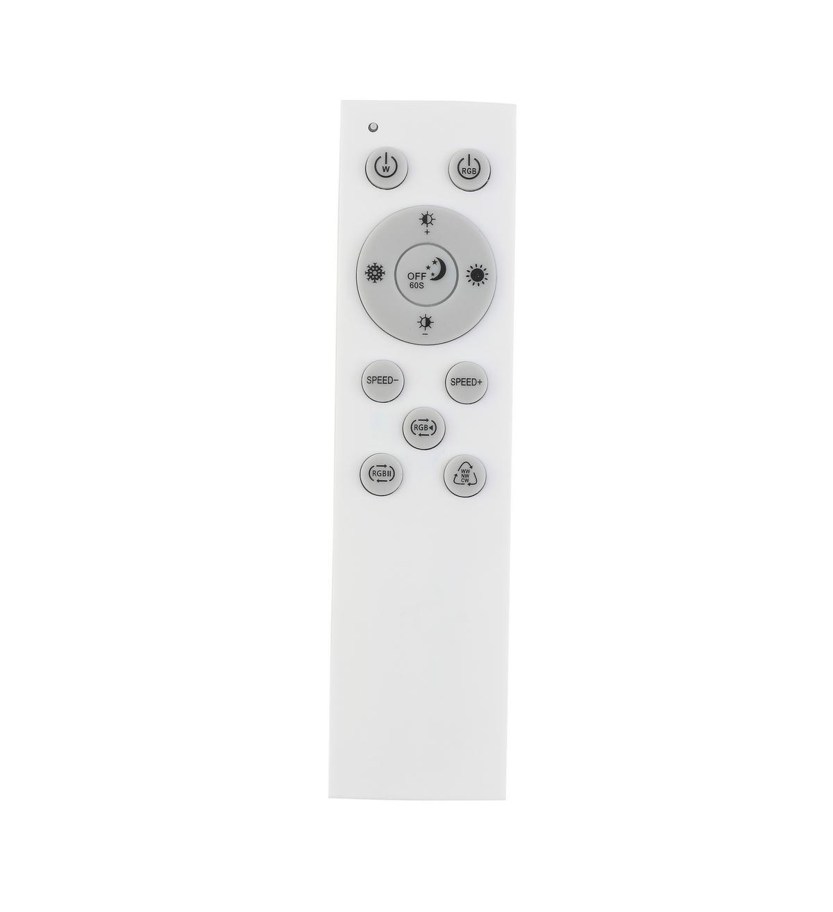 Led Mennyezeti Lámpa Qinton - alumíniumszínű, Romantik / Landhaus, műanyag/fém (95/44/7,3cm) - Premium Living