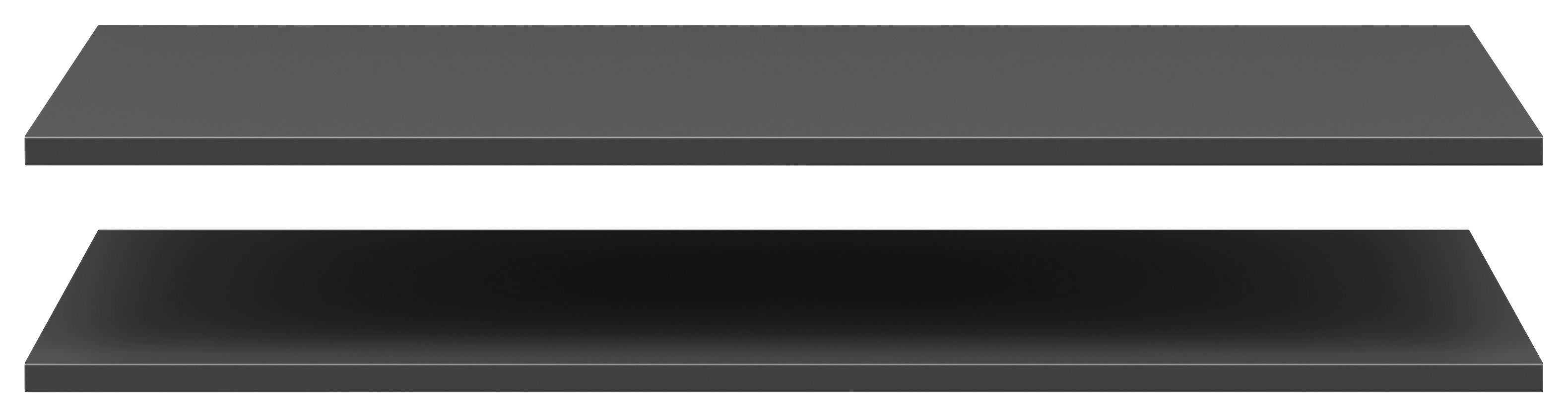 Einlegeboden Multistauraum Graphitfarben - Graphitfarben, Modern, Holzwerkstoff (77/1,5/48cm) - Premium Living