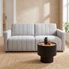 SOFFBORD JOHNNY - svart/naturfärgad, Modern, trämaterial (45/40cm) - Mömax