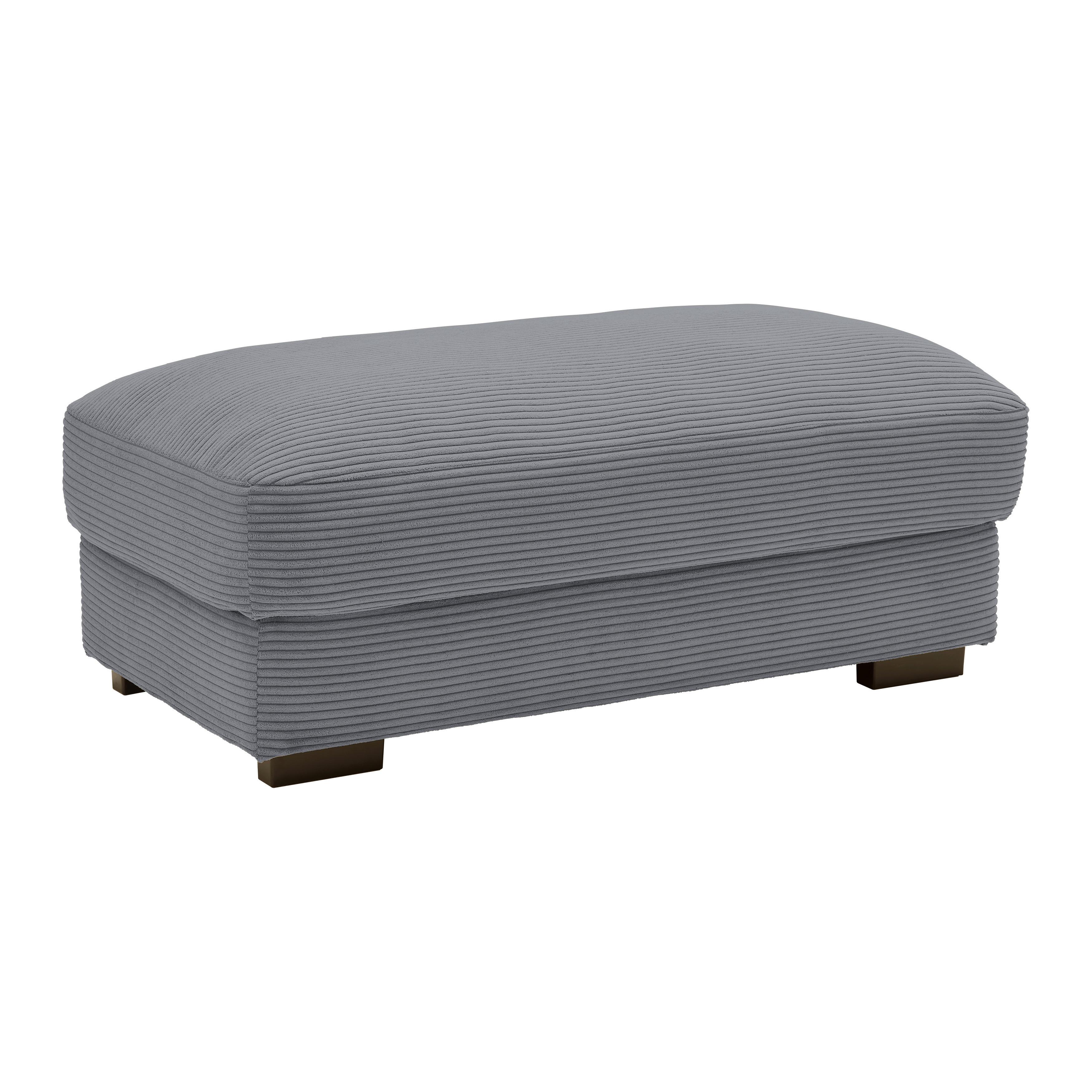Hocker Pedro Grau - Grau, MODERN, Textil (60/46/110cm) - Mömax