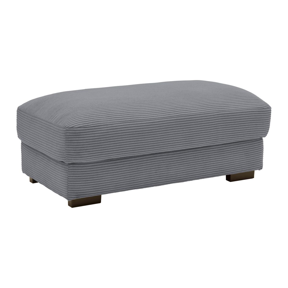 Hocker Pedro Grau - Grau, MODERN, Textil (60/46/110cm) - Mömax