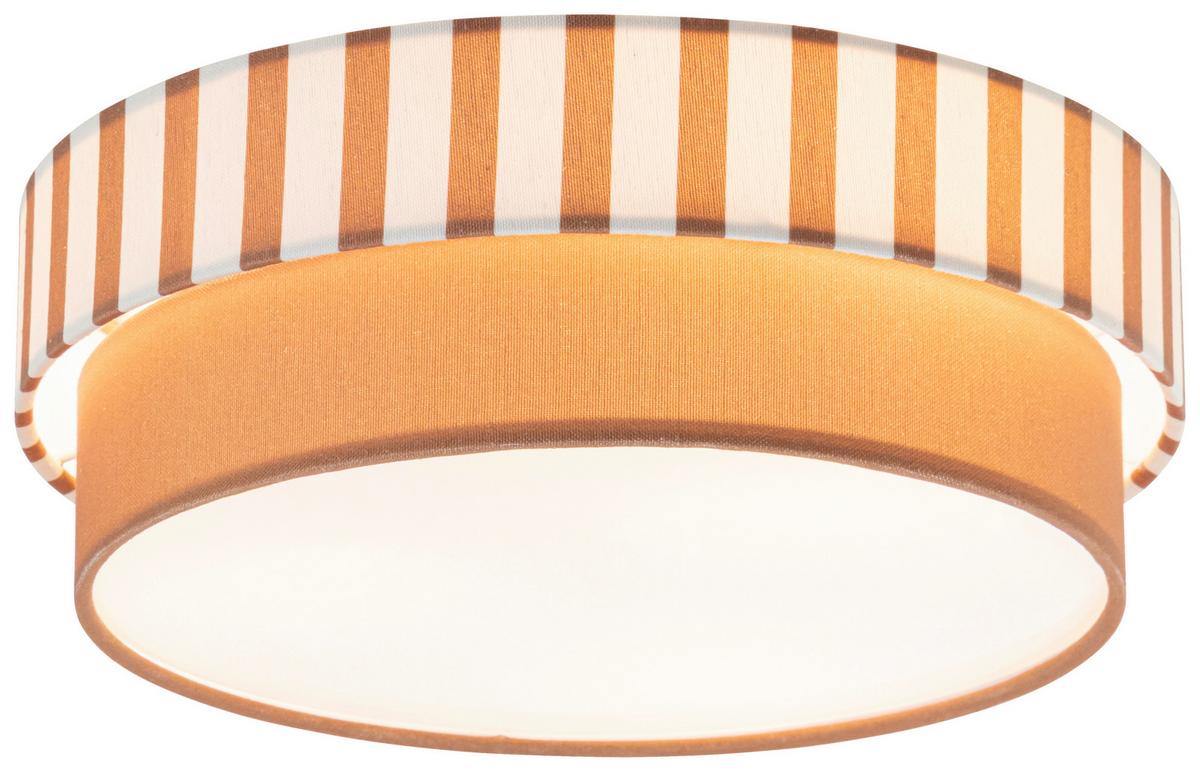 LAMPA SUFITOWA NEELE - kolor naturalny/brązowy, Modern, tworzywo sztuczne/metal (37/13cm) - Novel