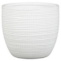 Kaspó Átm.: Kb. 16cm - fehér, kerámia (16cm)