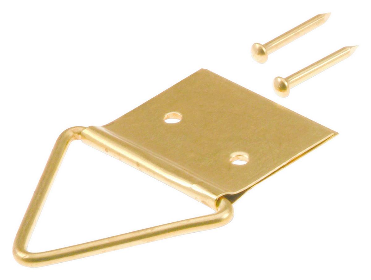 Képakasztó Kb. 1,7/3,3cm - aranyszínű, fém (1,7/3,3cm) - Suki