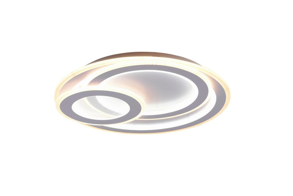 LED-Deckenleuchte Mita in Weiß max. 74 Watt - Weiß, Design, Metall (51/7cm) - Trio Leuchten