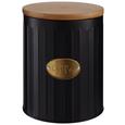 Vorratsdose Industry Ø ca. 13,5cm - Schwarz/Naturfarben, MODERN, Holz/Metall (13,5/17,5cm) - Mömax modern living Vorratsdose Industry Ø ca. 13,5cm - Schwarz/Naturfarben, MODERN, Holz/Metall (13,5/17,5cm) - Mömax modern living
