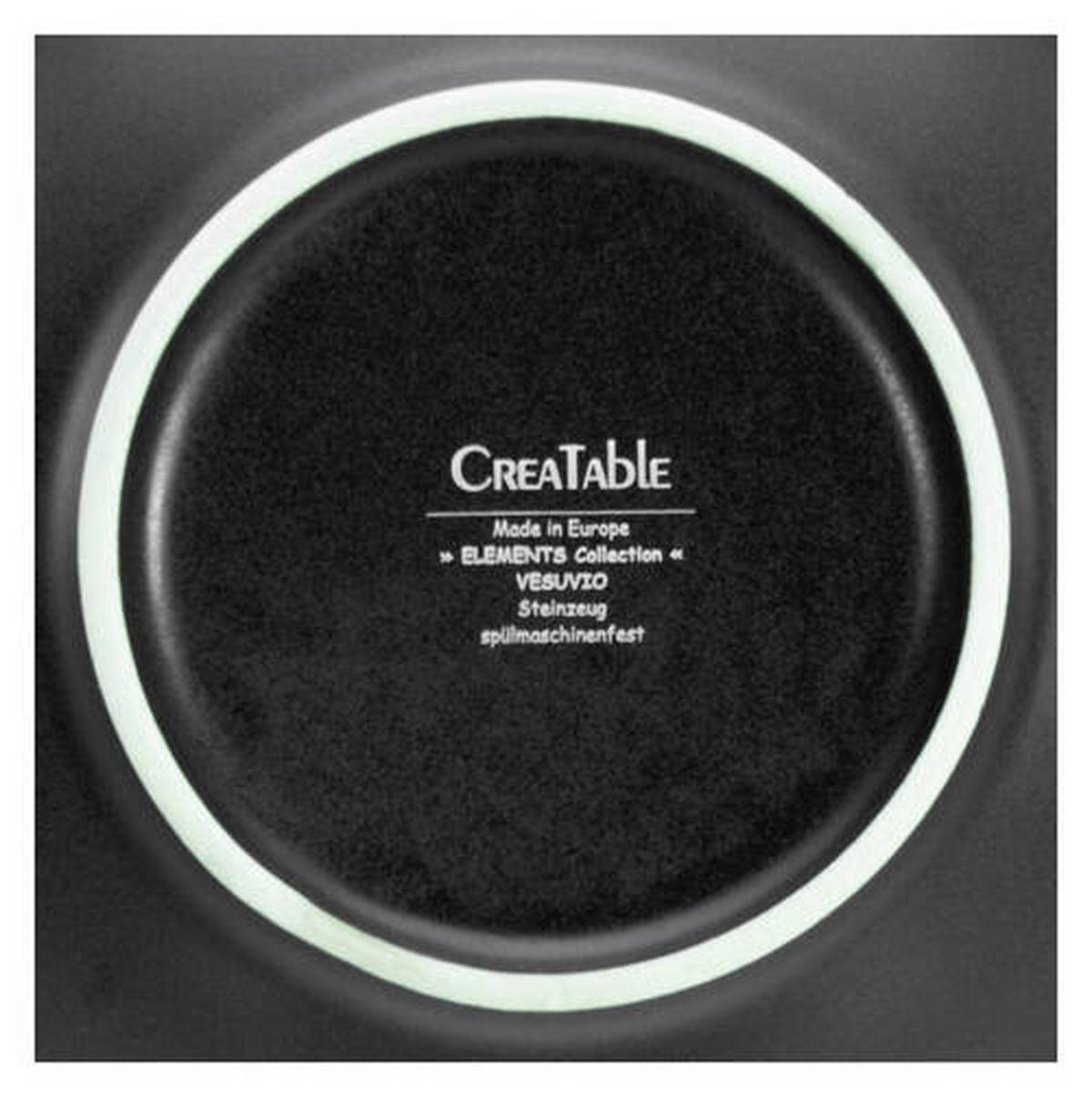 PASTATELLER 21823 VESUVIO BLACK, PASTASET - Anthrazit, Trend, Keramik (27cm) - Creatable