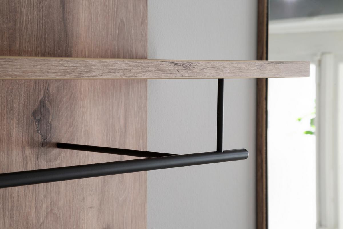 Garderobni Panel Vancouver, Barva Hrasta - barve hrasta, Moderno, leseni material (88/118/28cm) - Mömax