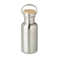 Sticlă termons cca. 500 ml - argintiu, Basics, metal (7/18cm) - Echtwerk