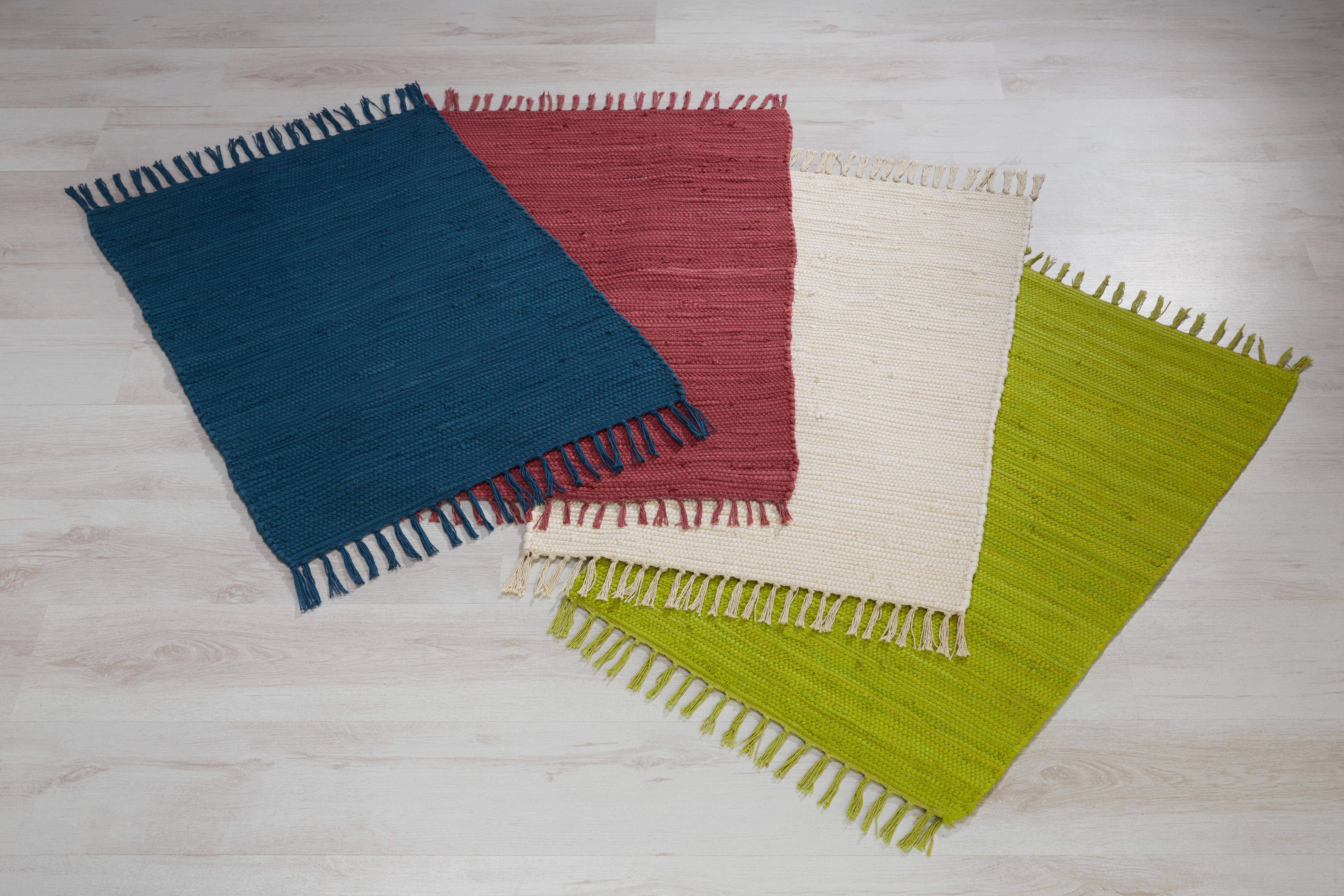 TRASMATTA JULIA 2 - mörkblå, Romantik / Lanthus, textil (70/130cm) - Mömax