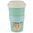 Coffee-to-go-becher Annie in verschiedenen Farben - Naturfarben, Holzwerkstoff/Kunststoff (9/16cm) - MÖMAX modern living