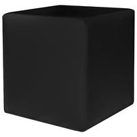 Tabure Colorfull Cube - črna/bež, Moderno, umetna masa/tekstil (40/40/42cm) - Mömax