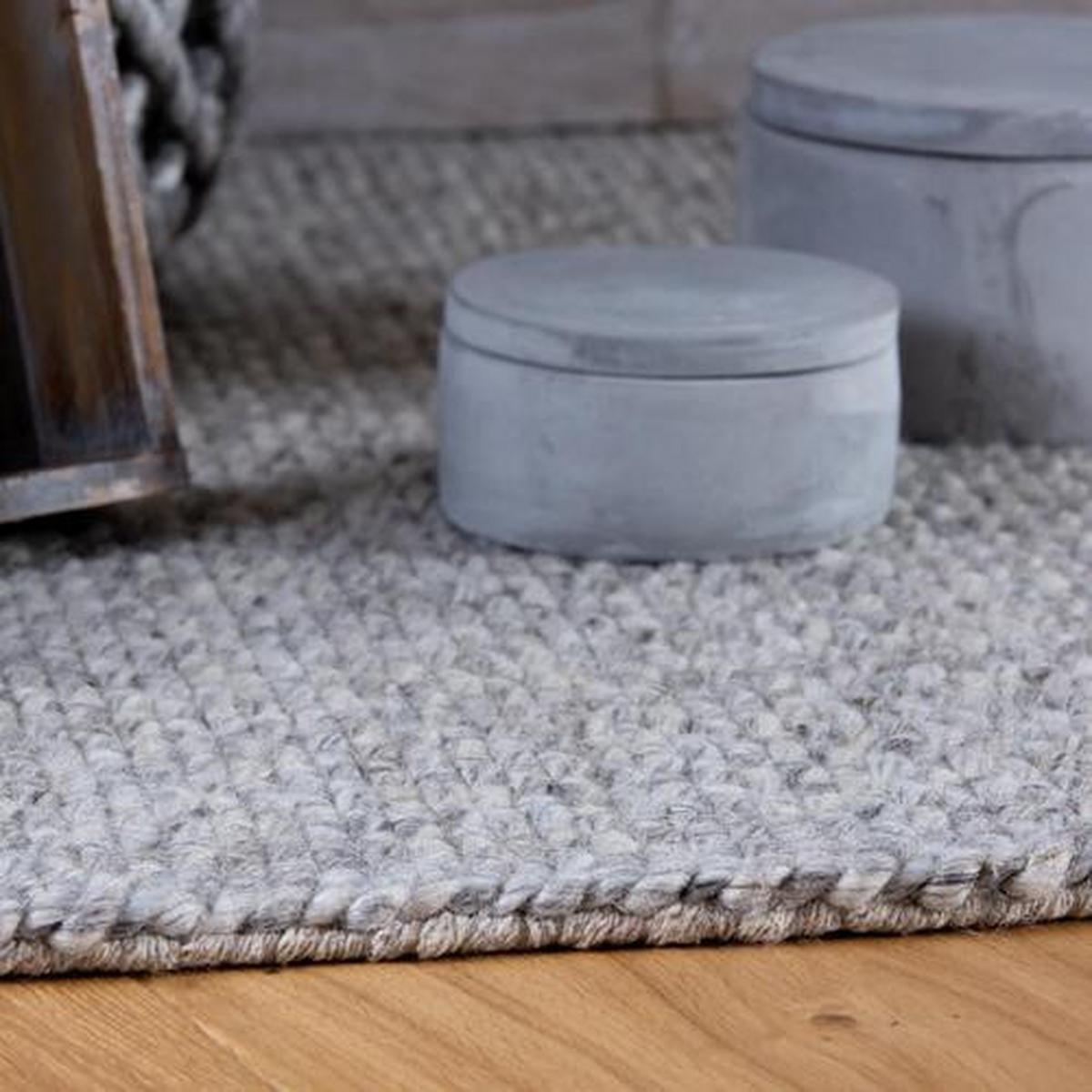 Covor Cu Țesut My Eskil, 200x290cm - gri, Design, textil (200/290cm) - Obsession