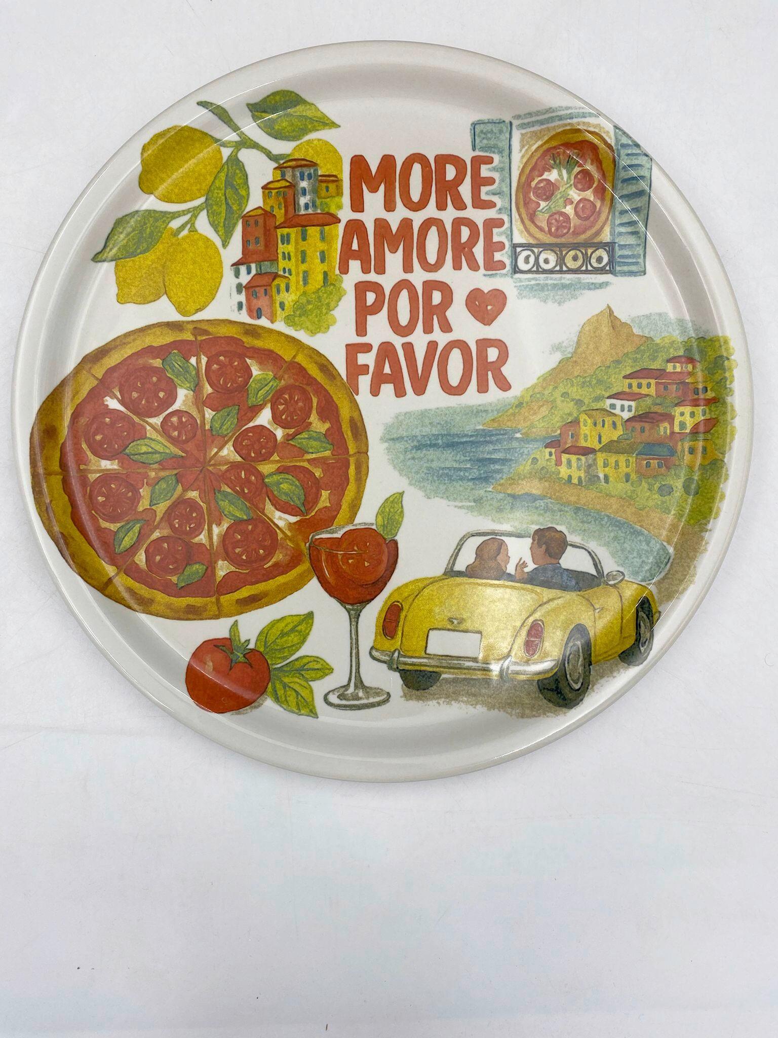 Pizzatányér Italy - többszínű, Konventionell, kerámia (30/2,15cm) - Mömax