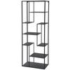 ÉTAGÈRE MATEA II -EXKLUSIV- - noir, MODERN, matériau en bois/métal (60/170/33cm) - Mömax