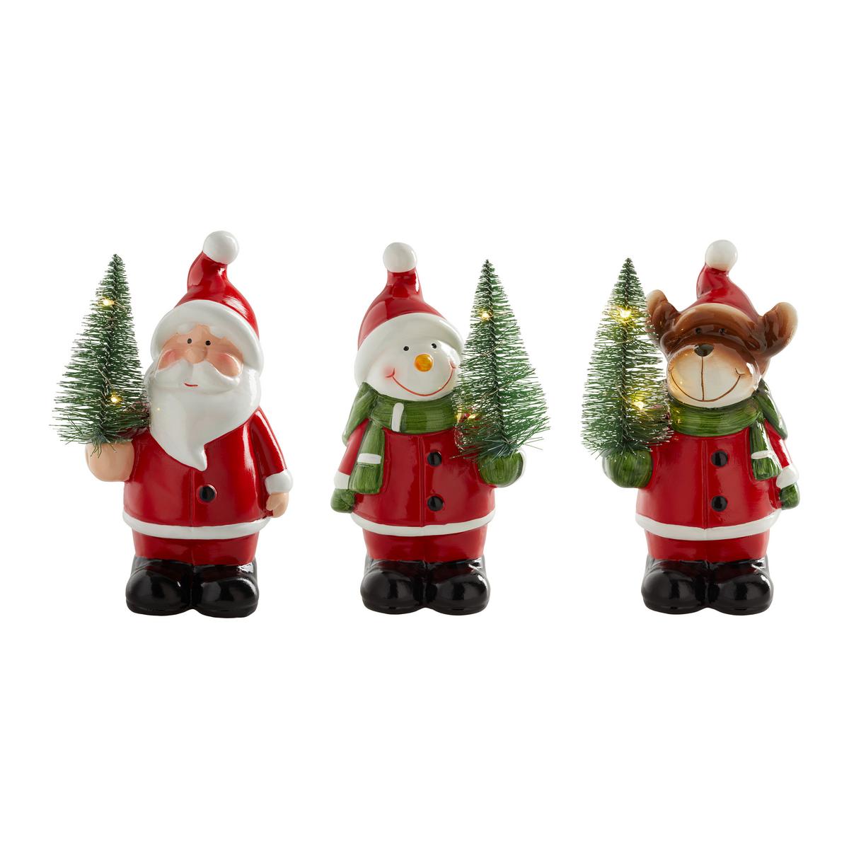 Led Dekorativna Svjetiljka Friedrich - bijela/zelena, Konvencionalno, keramika (9.5/14.5cm) - Modern Living