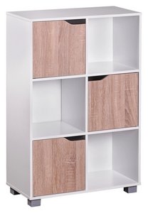 Regal in Eichenfarbe und Weiß online bestellen Regal momax 60€ | dnevna soba | Regal weiss, Regal und