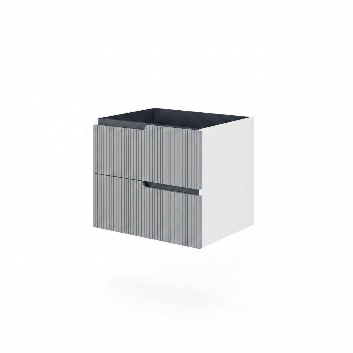 Element Ispod Umivaonika Winter - bijela/boje lave, Moderno, drvni materijal (60/51/46cm)