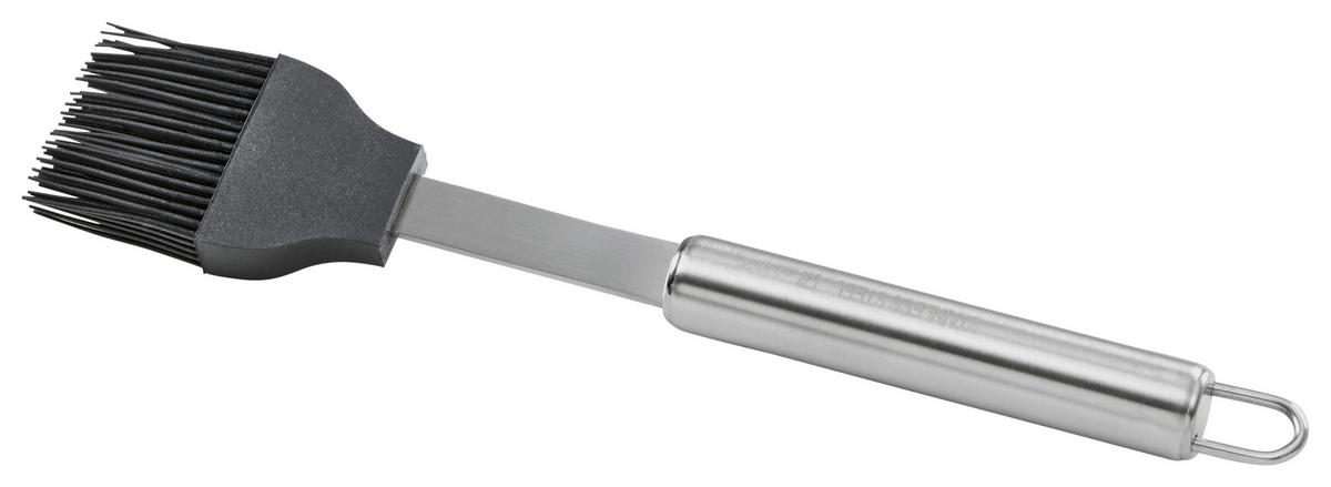 Backpinsel Luca in Silberfarben - Silberfarben, Kunststoff/Metall (21,5cm) - Mömax