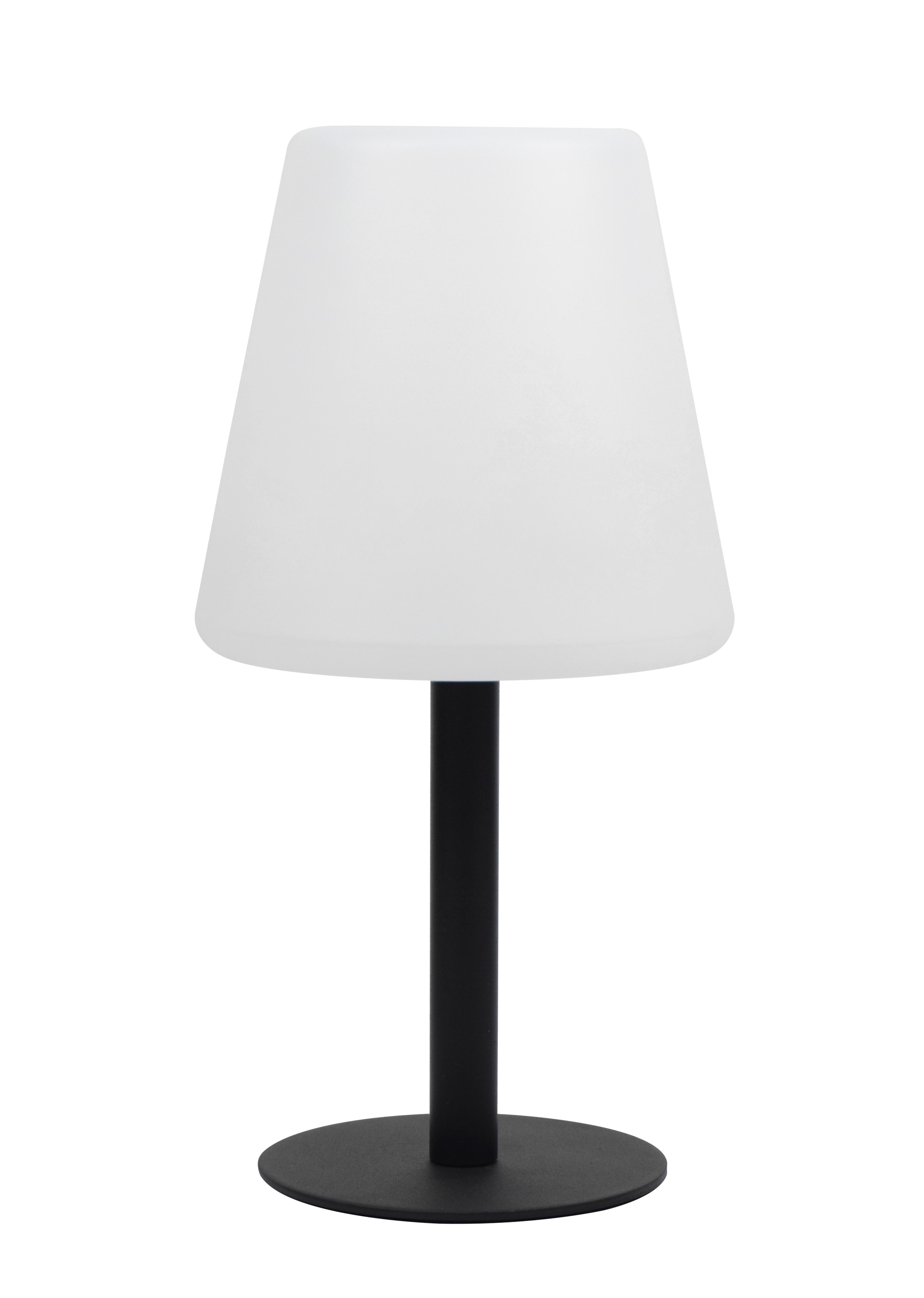 Solarleuchte Giu Weiss max. 4 Watt - Weiss, Konventionell, Kunststoff/Metall (15,5/31cm) - Modern Living