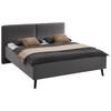 Polsterbett Palma Anthrazit ca. 180x200cm - Anthrazit, KONVENTIONELL, Holz/Textil (180/200cm) - Premium Living