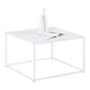 Couchtisch Kubo Weiß - Weiß, MODERN, Holzwerkstoff/Metall (60/60/38cm) - Mömax