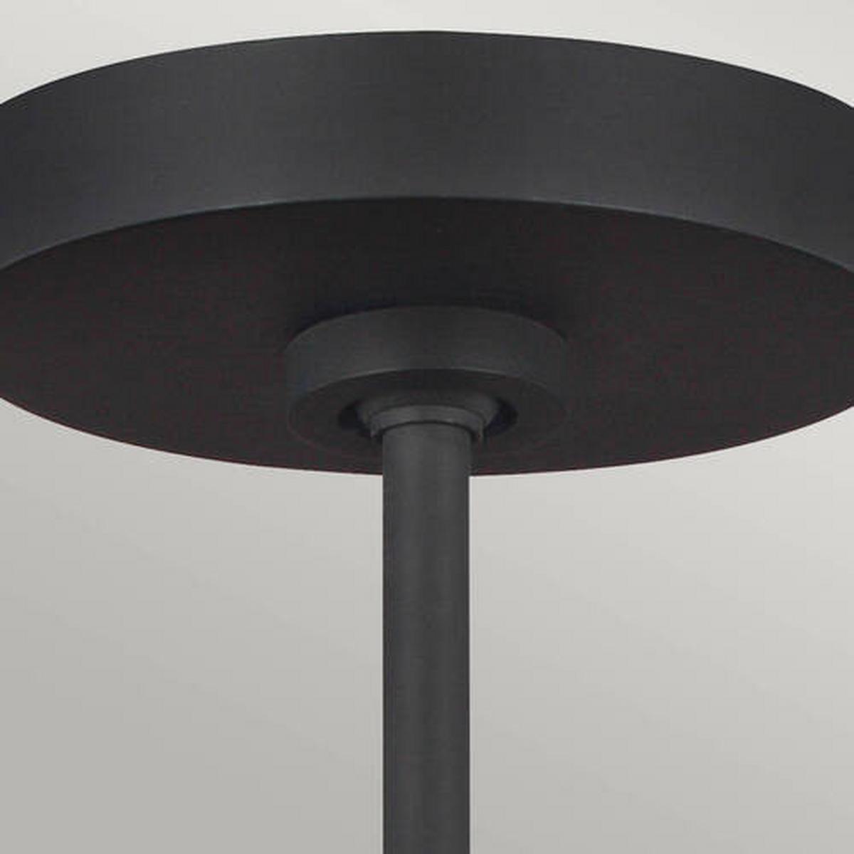 Viseća Svjetiljka Asher Fe-Asher-5p-Mb - crna, Basics, staklo/metal (48.5/33cm) - Elstead Lighting