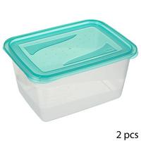 Set 2 recipiente alimentare Fresh & Freeze, cca. 2 L - Basics (20/10,5/15cm)