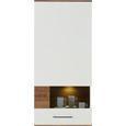 Hängeelement in Weiß/akazie - Weiß, MODERN, Holz (60/133/37cm) - PREMIUM LIVING