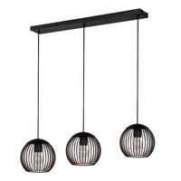 LAMPA WISZĄCA 901869_ALMANZORA - kolor brązu/czarny, Trend, metal (90/20/110cm) - Eglo