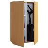 Komoda Lona Mini, Bukev - srebrne barve/barve bukve, Basics, umetna masa/leseni material (70/105/39cm) - MID.YOU
