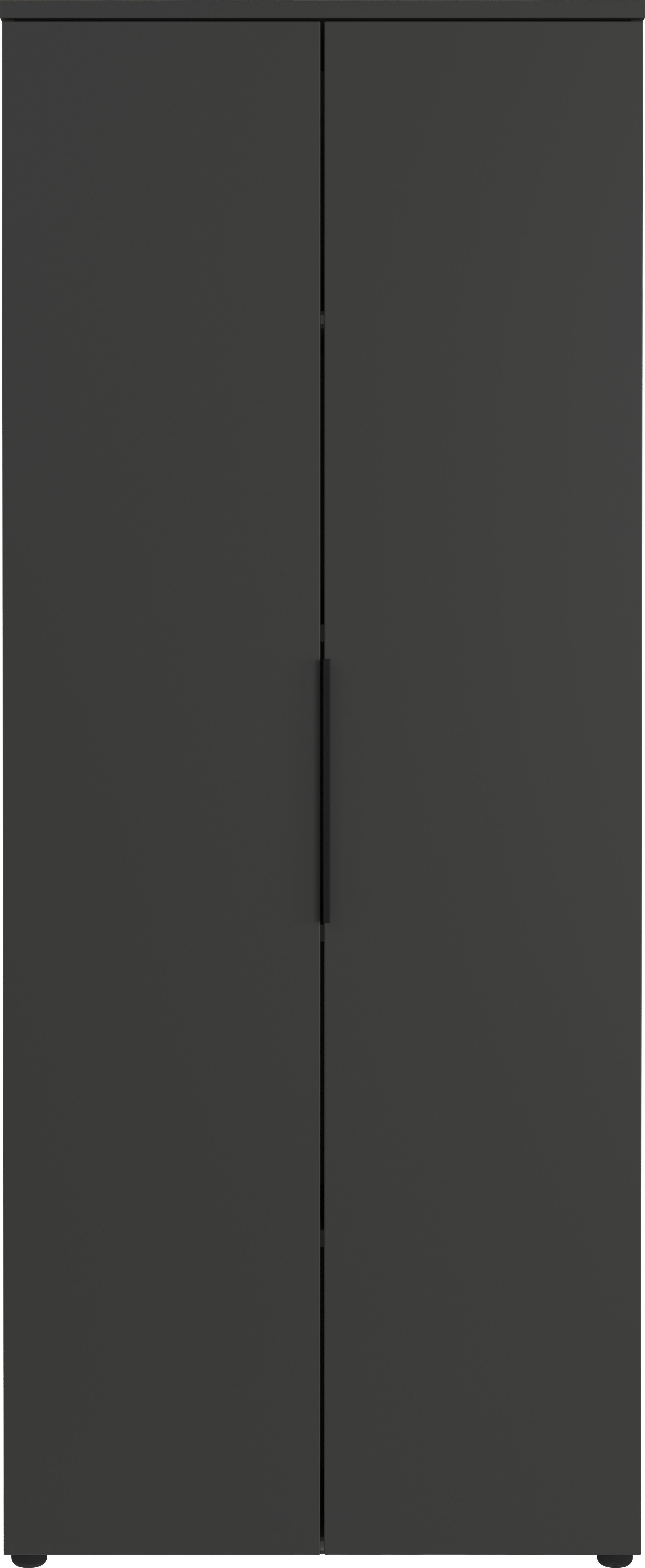Aktenschrank Ribera in Graphitfarben - Graphitfarben, MODERN, Holzwerkstoff (81/197/40cm) - Premium Living