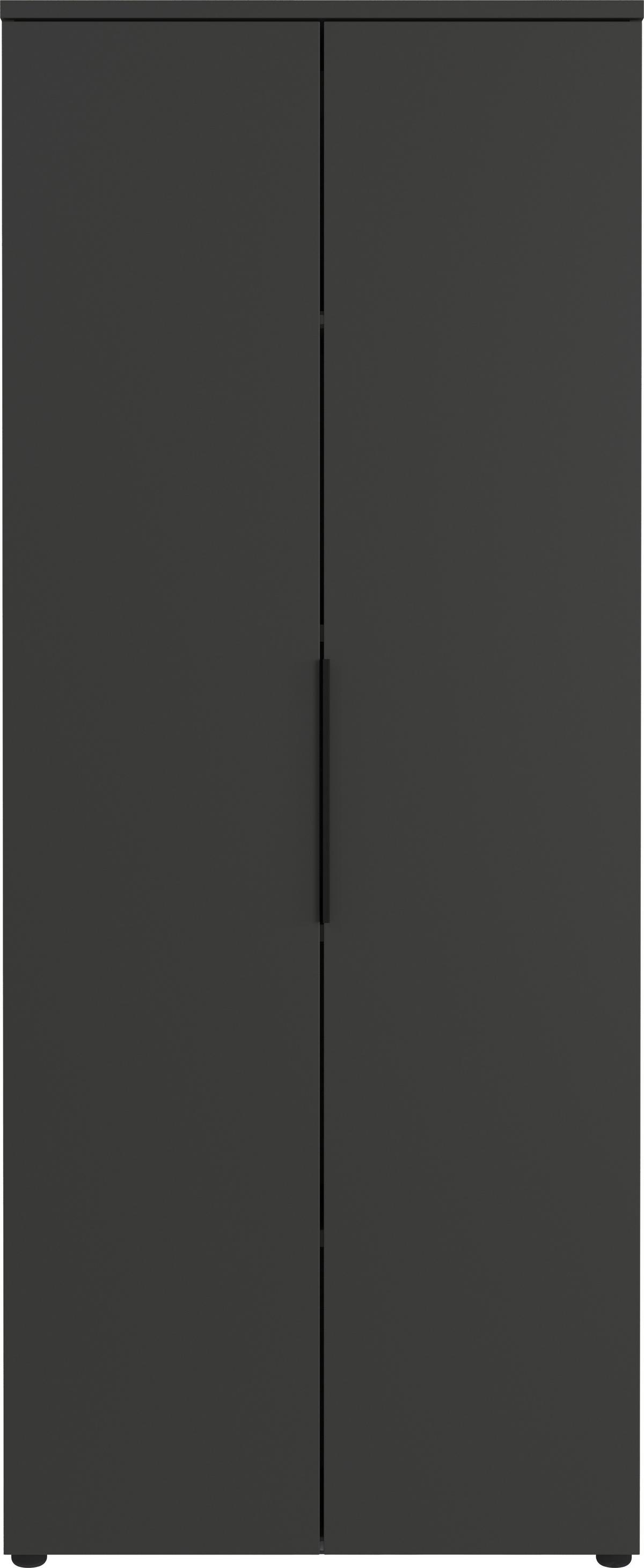 Aktenschrank Ribera in Graphitfarben - Graphitfarben, MODERN, Holzwerkstoff (81/197/40cm) - Premium Living