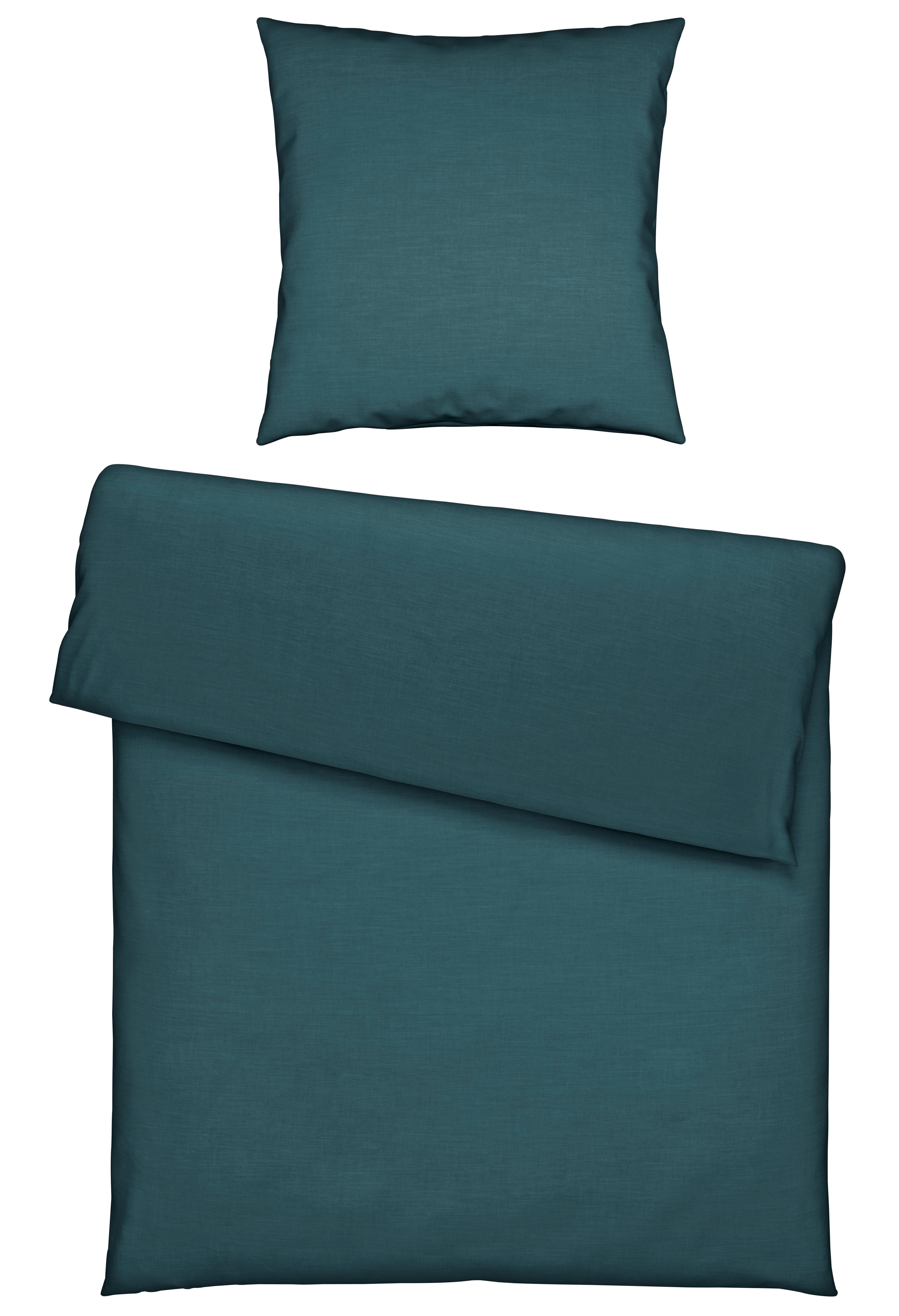 Bettwäsche Ilvy Grau ca. 135x200cm - Grau, MODERN, Textil (135/200cm) - Modern Living