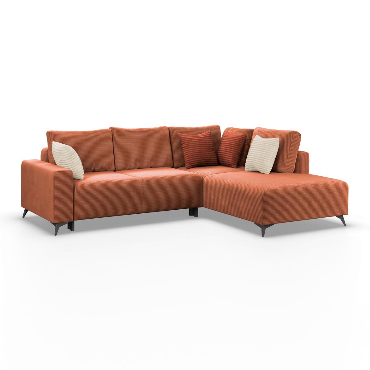 Coltar VIKTOR - arămiu, Modern, textil (270/212cm)