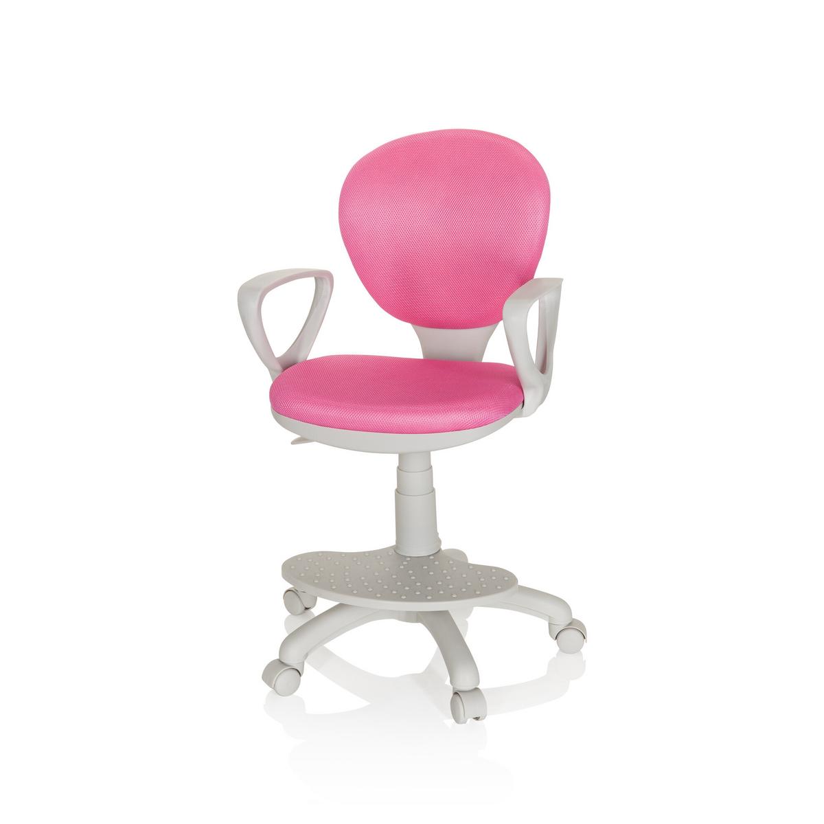 Otroški Vrtljivi Stol Colour, Roza, Siva - pink/siva, Basics, umetna masa (53/83-95/51cm) - MID.YOU