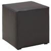 Hocker Bali in Schwarz - Schwarz, Kunststoff/Textil (40/42/40cm) - Mömax
