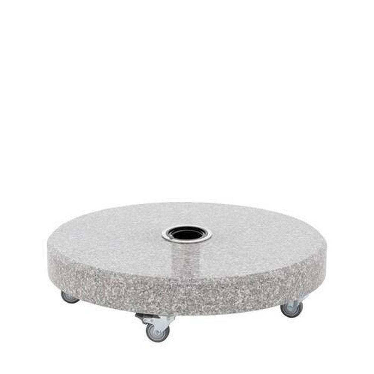 Sonnenschirmständer Expert Click it Grau - Grau, Basics, Stein (56/9/56cm) - Doppler