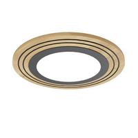 LAMPA SUFITOWA LED SAALBACH S ROUND *WW* - kolor dębowy, Natur, drewno (38/38/5cm) - Waldwelt