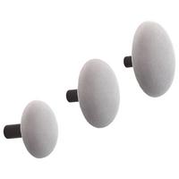 Fali Akasztó Szett Sötétszürke Pamilla - sötétszürke, Modern, textil (10/8/6/6/6/5,4cm) - Mömax