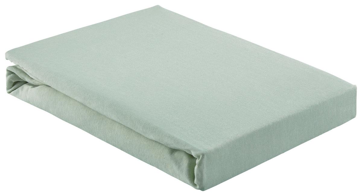 Plahta S Gumicom Basic 180x200cm - svijetlo zelena, tekstil (180/200cm) - Modern Living