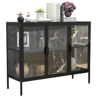 BADEZIMMER 3-TLG. WASCHPLATZ "BITILA 60" - Weiss/Schwarz, Modern, Glas/Keramik (60cm) - MID.YOU