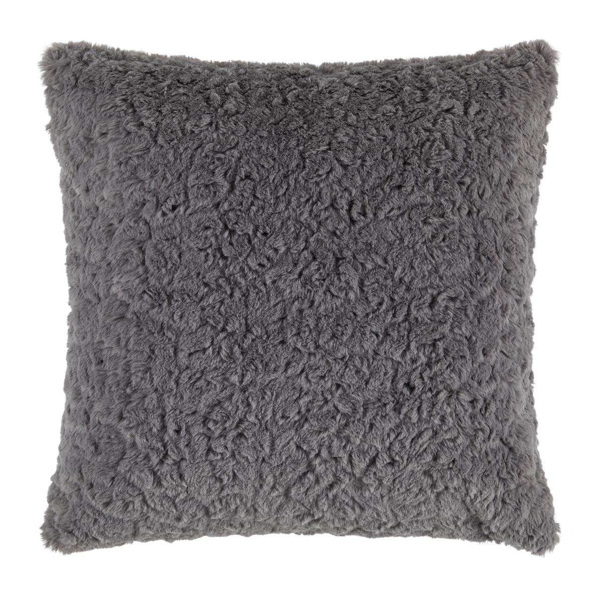 Zierkissen Rabbit Brushed Grau - Grau (45/45cm) - Modern Living