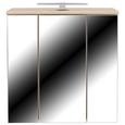 Omara Z Ogledalom Mindi - aluminij/bela, Konvencionalno, kovina/umetna masa (68,8/69,4/21cm) - Mömax modern living Omara Z Ogledalom Mindi - aluminij/bela, Konvencionalno, kovina/umetna masa (68,8/69,4/21cm) - Mömax modern living