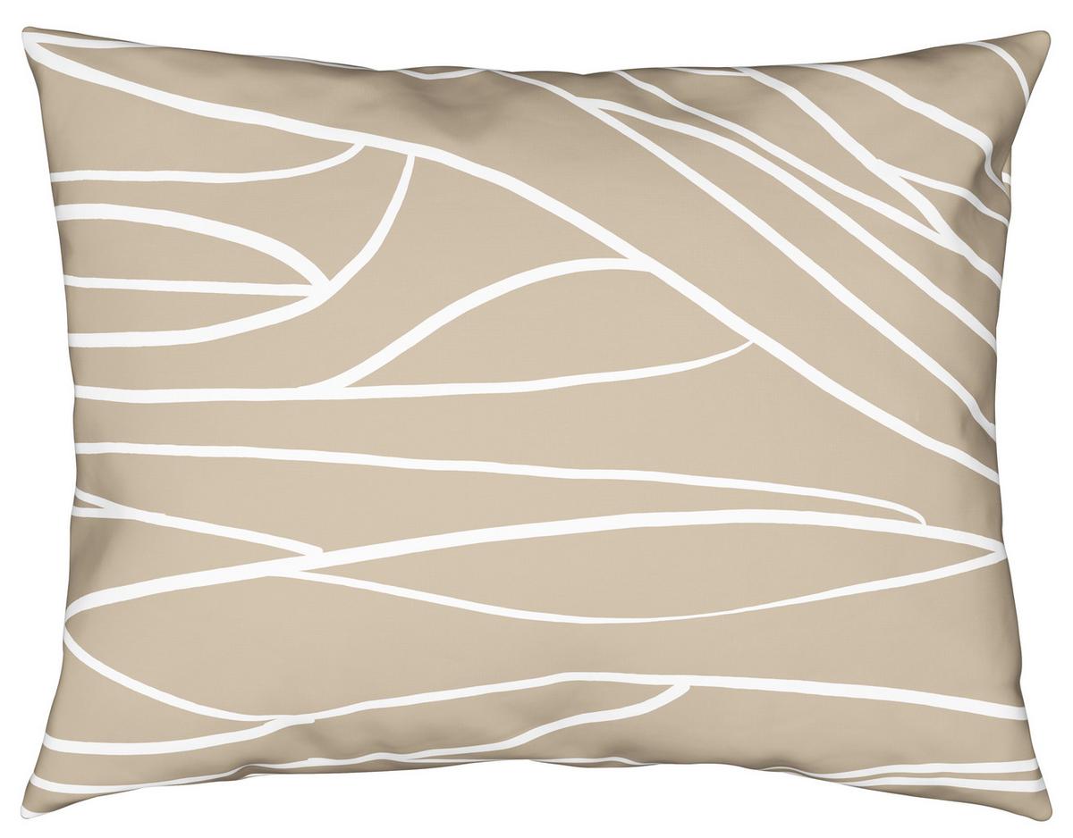 Posteljina Juliane 140x200/60x80 Cm - svijetlo smeđa, tekstil (140/200cm) - Mömax