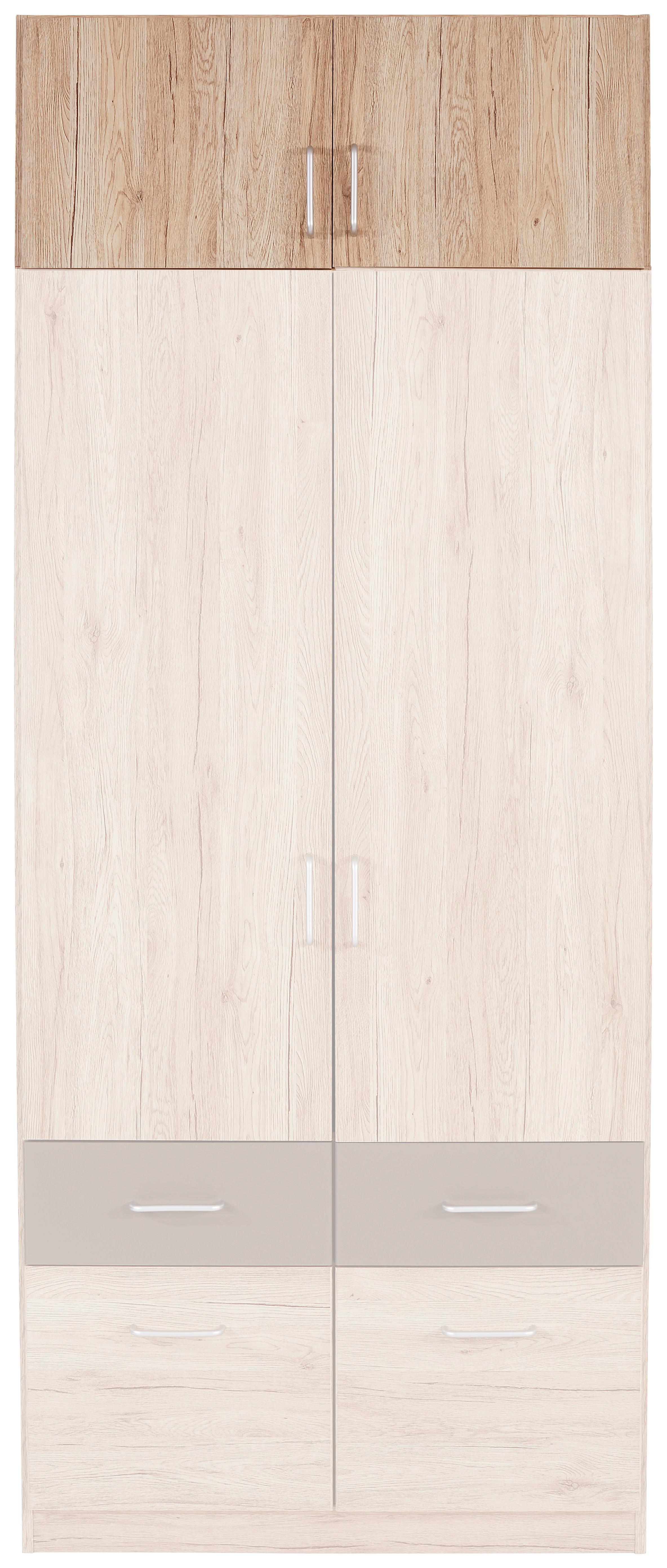 Dulap auxiliar superior Aalen extra - culoare lemn stejar, Konventionell, material pe bază de lemn (91/39/54cm) - Möbelix Exklusiv