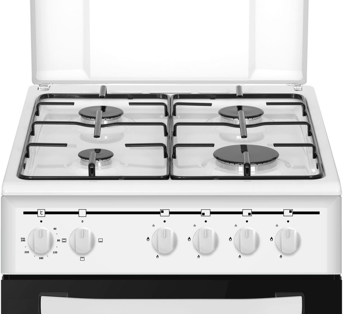 Herd GH4-50 EO AQ Weiß - Weiß, Trend, Metall (49,8/86/61cm) - PKM