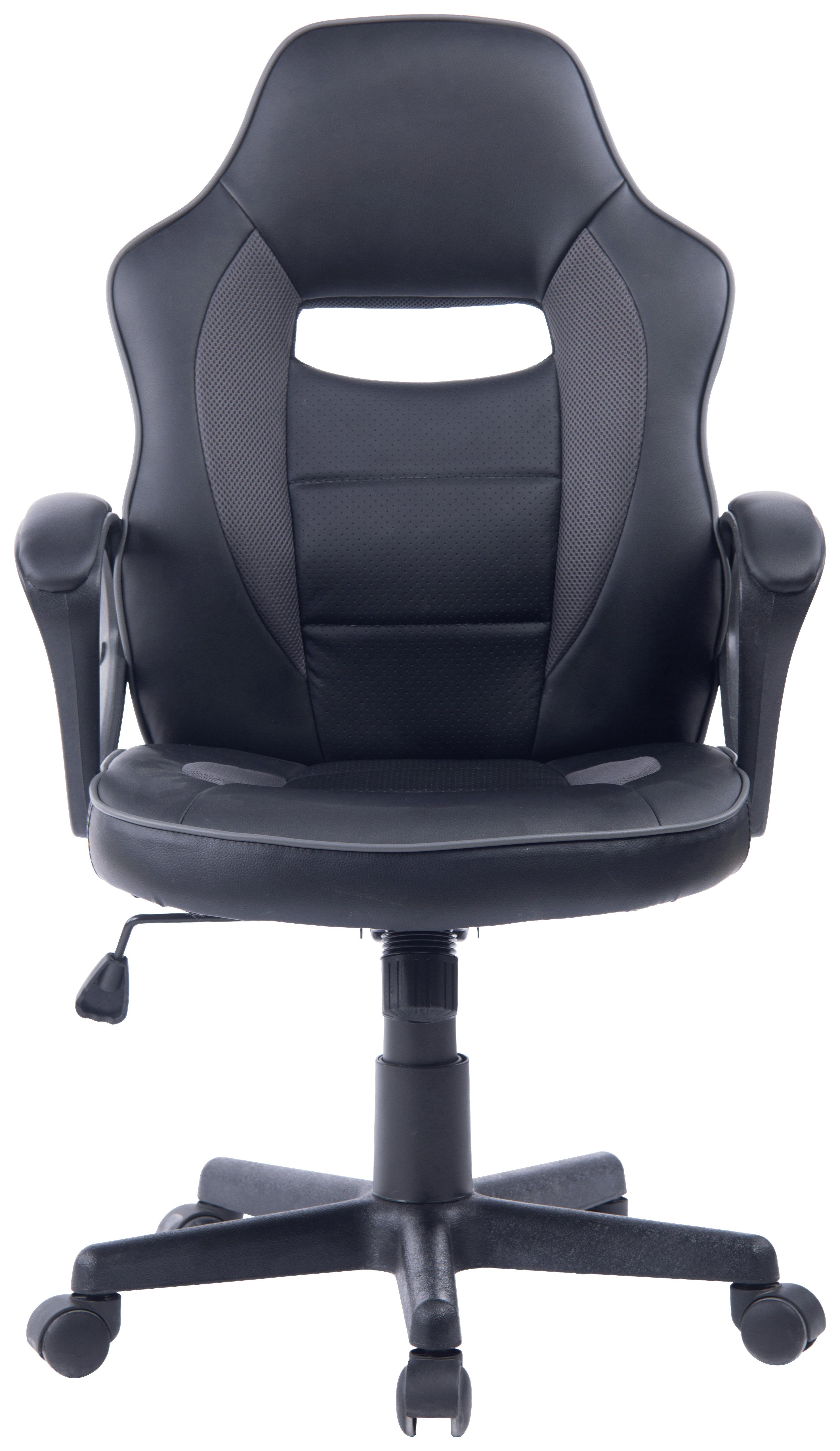 Uredska Stolica Oliver - siva/crna, Moderno, metal/tekstil (54/103/54cm) - Modern Living