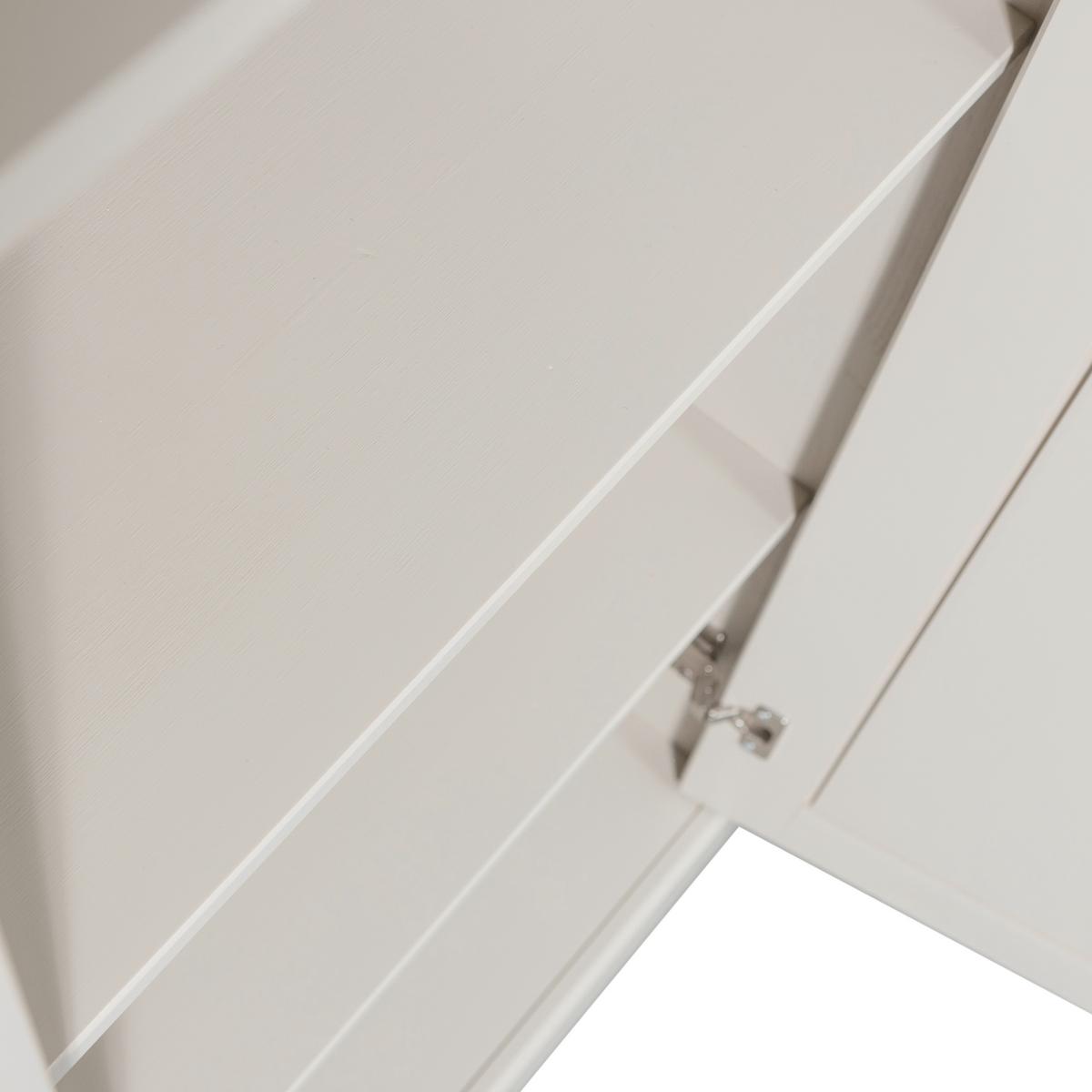 Drehtürenschrank Olivia Grau - Grau, Basics, Holz (171/212/63cm) - MID.YOU